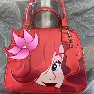 The Little Mermaid Loungefly 35th Anniversary Ariel Crossbody Bag